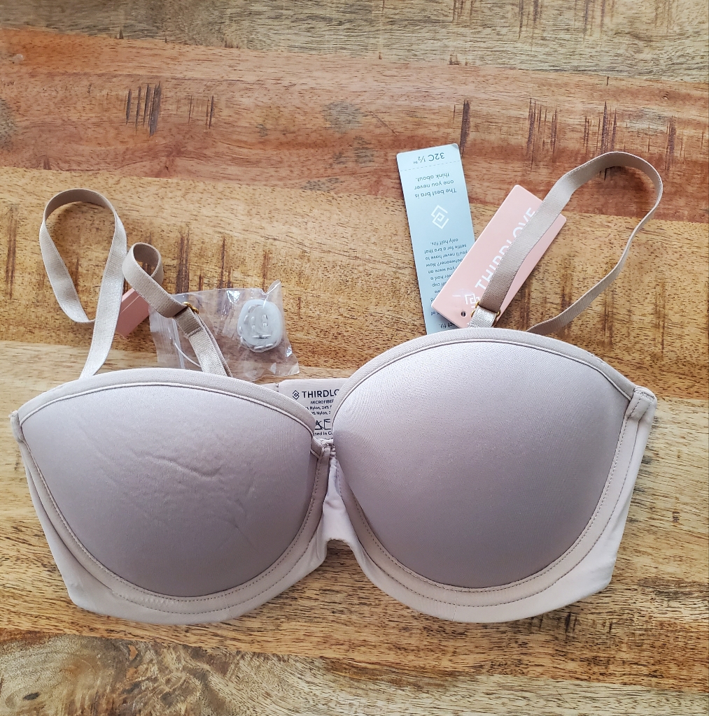 Thirdlove 24/7 Classic Strapless Size 32c 1/2 Nwt